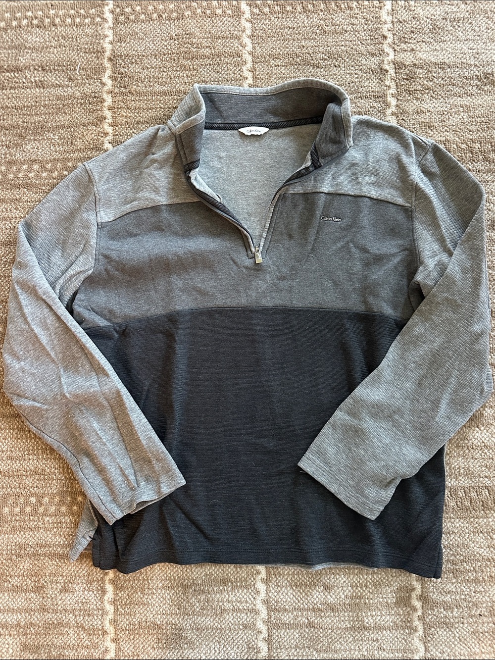 Calvin Klein Men's Quarter-Zip Sweater
